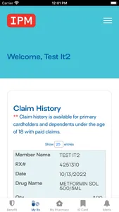 IPM Member App screenshot 2