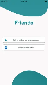 Friendo App screenshot 0