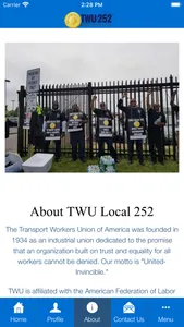 TWU Local 252 On The Go screenshot 2