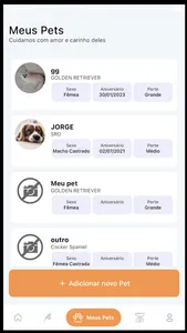 Meu Pet: histórico completo screenshot 5