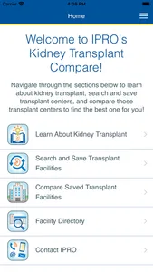 Kidney Transplant Compare screenshot 0