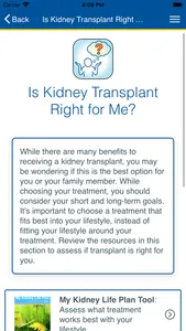 Kidney Transplant Compare screenshot 1