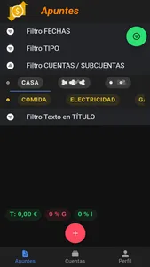 Financif screenshot 2