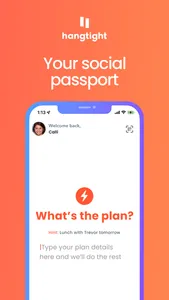 Hangtight: Social Passport screenshot 0