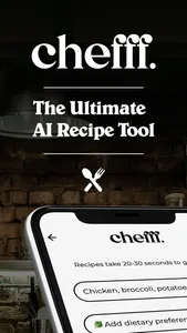 Chefff - AI Recipe Generator screenshot 0