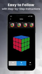 CubeSolver AI - Magic Cube 3D screenshot 4
