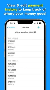 Billminders - Bill Organizer screenshot 5