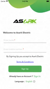 Asark Electric screenshot 1