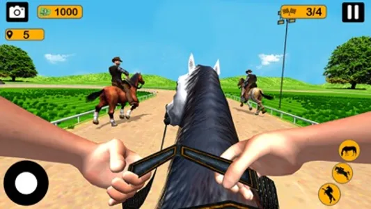 West Cowboy Rider Horse Games screenshot 1