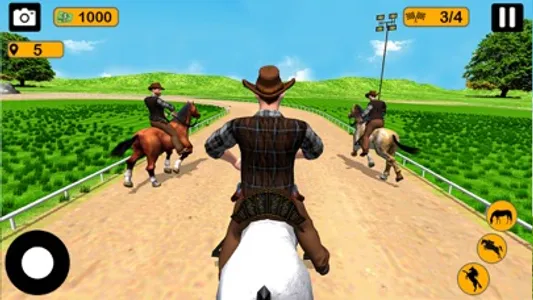 West Cowboy Rider Horse Games screenshot 4