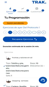 TRAK Fisioterapia screenshot 2