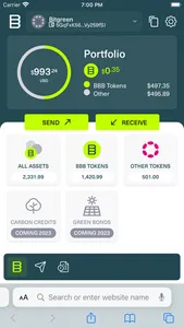 Bitgreen Wallet Extension screenshot 0