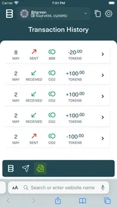 Bitgreen Wallet Extension screenshot 2