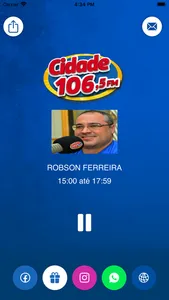 Radio Cidade FM 106.5 Matão screenshot 0