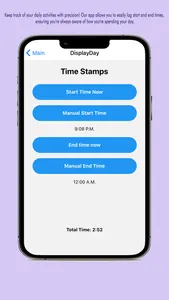 Trackr - Track your hours screenshot 4