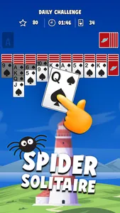 Solitaire Plus Spider screenshot 0