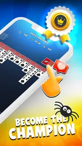 Solitaire Plus Spider screenshot 2