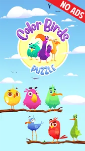 Color Bird : Puzzle Sort Game screenshot 0