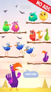 Color Bird : Puzzle Sort Game screenshot 1