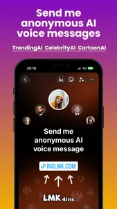 LMK4ins-Send AI voice messages screenshot 0