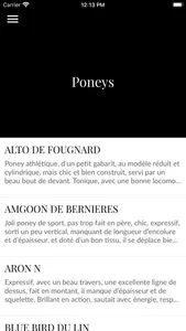 Guides des étalons screenshot 3