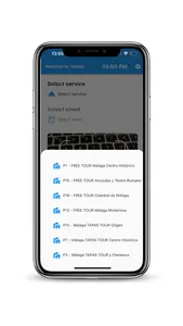TuriTop Check-in screenshot 2