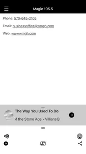 Magic 105.5 WMGH screenshot 2