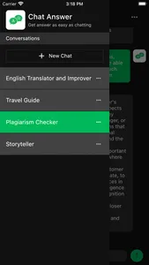 Chat Answer screenshot 1