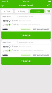 SVS.MD: bus tickets screenshot 1