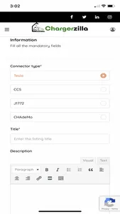 Chargerzilla - find EV Charger screenshot 5
