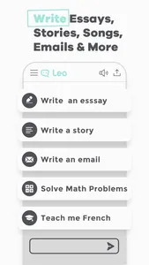 Leo - Chat with Ask AI Copilot screenshot 2