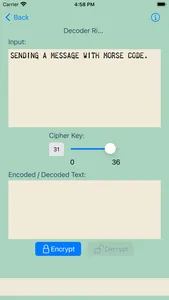 MorseCode-Decoder screenshot 1