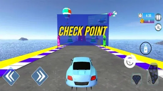 Ultimate Car Stunt Track Sim screenshot 1