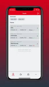 DHBW CampusApp screenshot 1