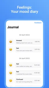 Mood Tracker & Feelings Diary screenshot 0