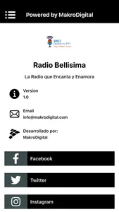 Radio Bellisima screenshot 3