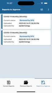 MoH Report App screenshot 2