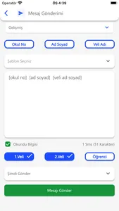 ilkSMS | e-Okul SMS Sistemi screenshot 1