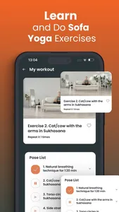 Sofa Yoga: Easy Weight Loss screenshot 4