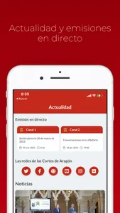 Cortes de Aragón screenshot 3