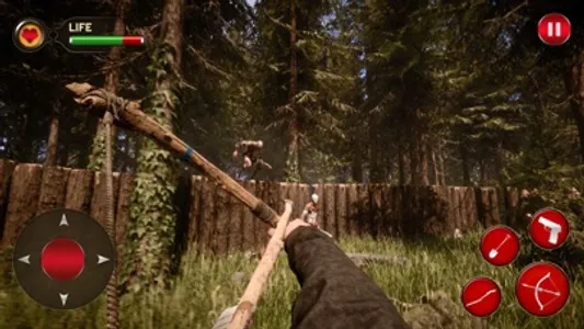 Deadly Forest Survival Game 3D screenshot 1