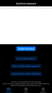 Quickliner Keyboard screenshot 0