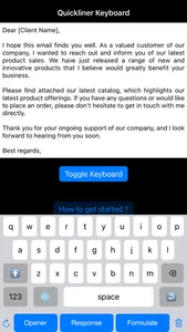 Quickliner Keyboard screenshot 5
