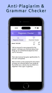 Anti-Plagiarism Grammar Check screenshot 1