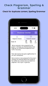 Anti-Plagiarism Grammar Check screenshot 2