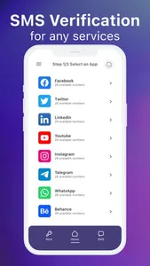 SMS Verification - Virtual SIM screenshot 0