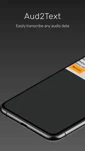 Aud2Text screenshot 0