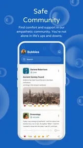 Bubbles - Share & Support screenshot 1