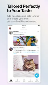 feather for Mastodon screenshot 1