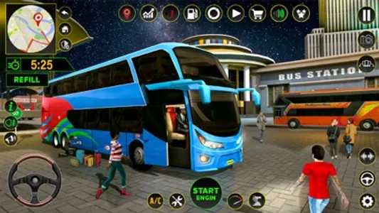 Modern Bus Driving Simulator screenshot 0